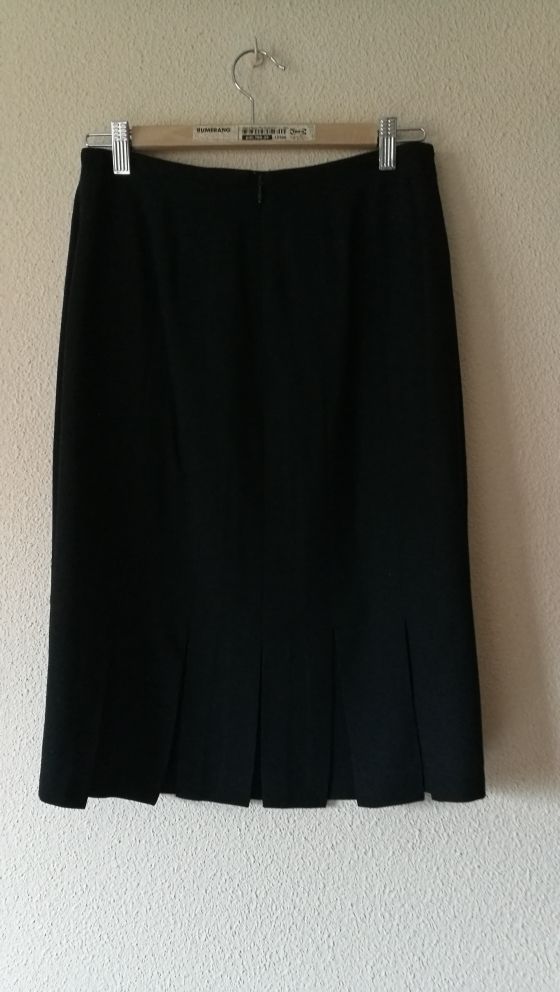 Falda tubo negra