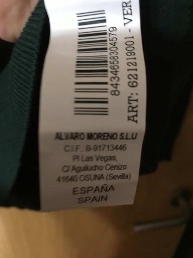 Jersey Alvaro Moreno