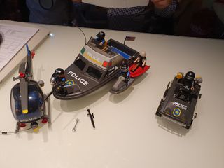 set de policia playmobil 9043