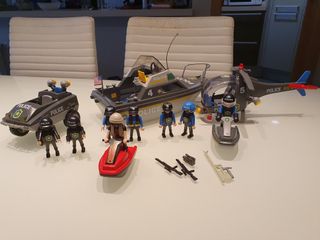 set de policia playmobil 9043