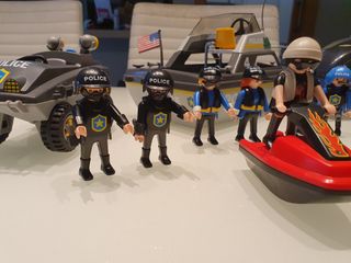 set de policia playmobil 9043