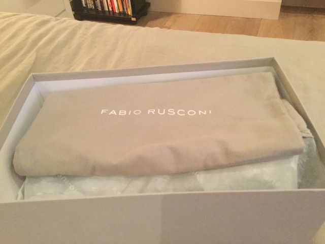 Zapatos nuevos piel italianos Fabio Rusconi
