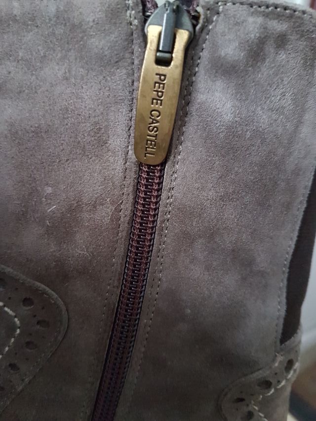 Botines grises Pepe Castell