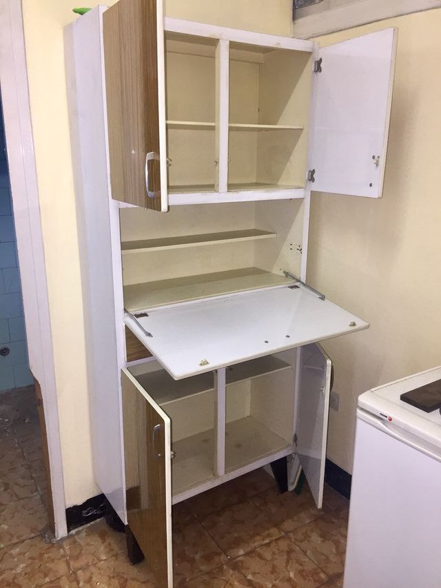 MUEBLE COCINA VINTAGE de segunda mano por 150 € en Muntanyola en WALLAPOP