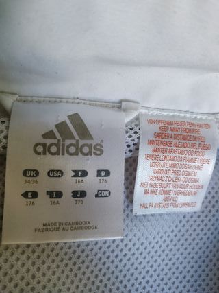 chandal adidas talla 16
