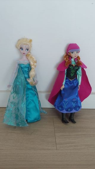 Elsa y Anna de Frozen de segunda mano por 25 € en Cerdanyola Elsa y Anna de Frozen de segunda mano por 25 € en Cerdanyola
