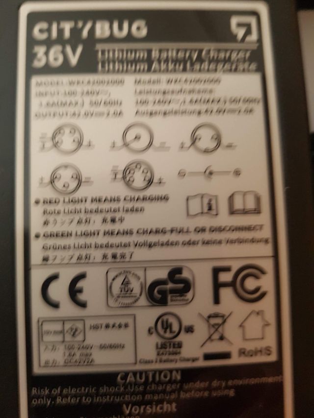 Patinete eléctrico Citybug