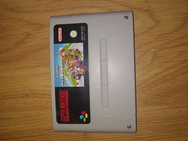 Videojuego Super Mario Kart Súper Nintendo Ness