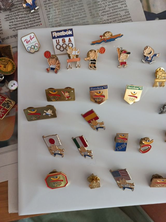 Pins Olympics Barcelona tanti modelli