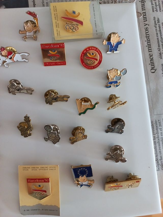 Pins Olympics Barcelona tanti modelli