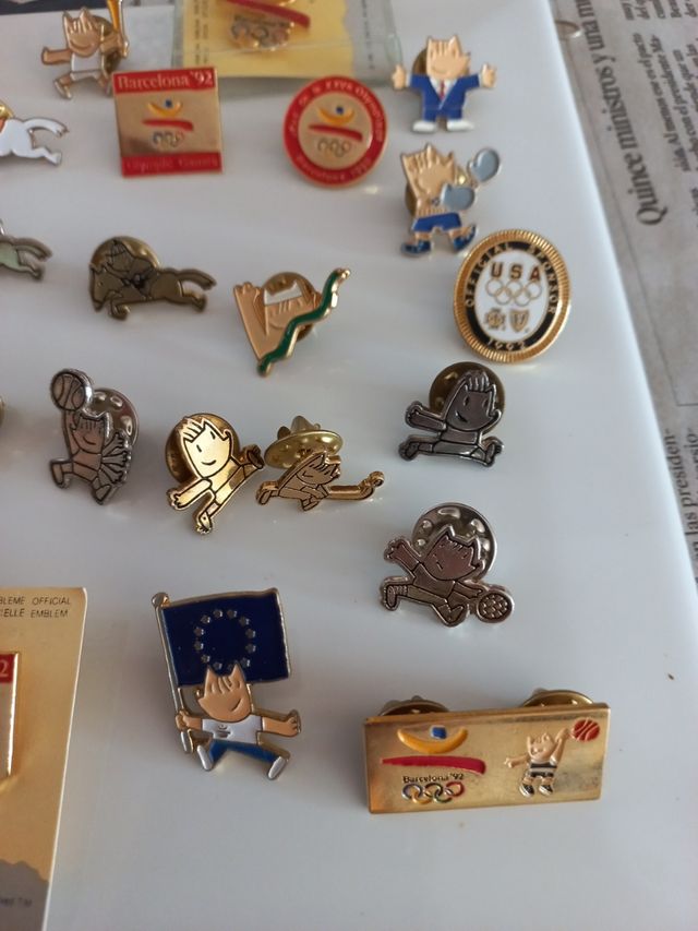 Pins Olympics Barcelona tanti modelli
