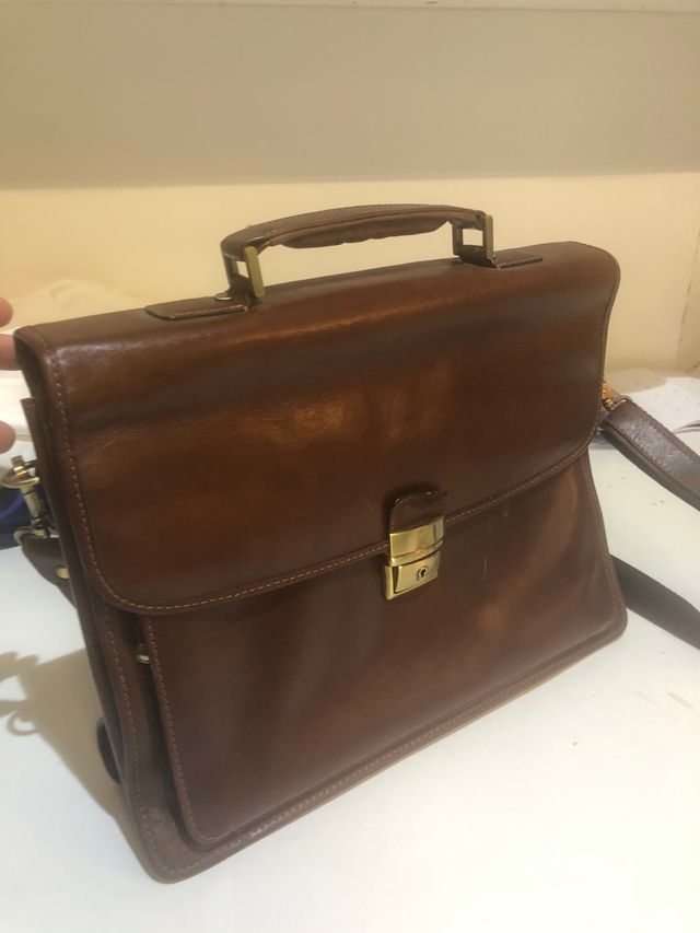 MALETIN DE PIEL NUEVO marron