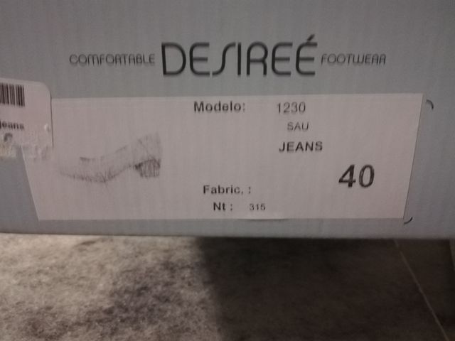 zapatos tacón marca Desirée