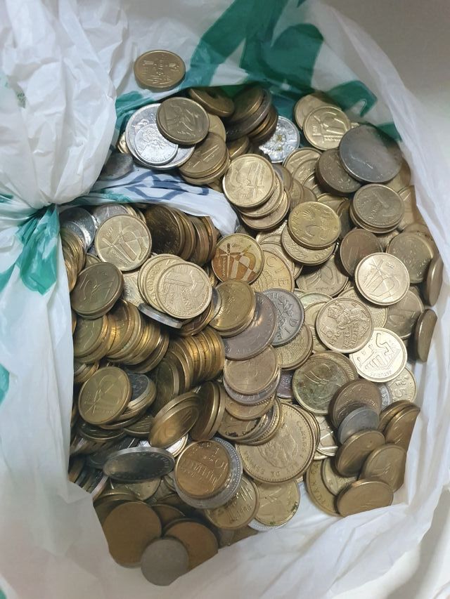 pesetas diversos años (1957-1989)