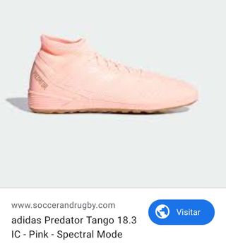 predator adidas rosas