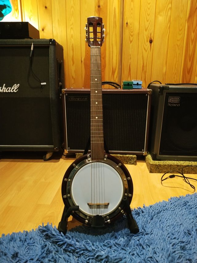 Banjo banyo 6 cuerdas de segunda mano por 175 EUR en San Gines en WALLAPOP