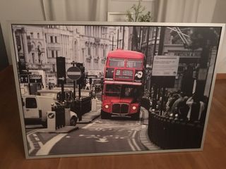 cuadro ikea autobus londres cuadro ikea autobus londres