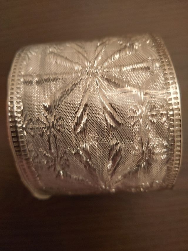 CINTA PLATEADA ADORNO FIESTA NUEVA