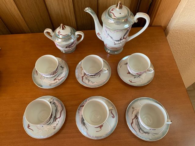 Juego Completo Antiguo de Cafe