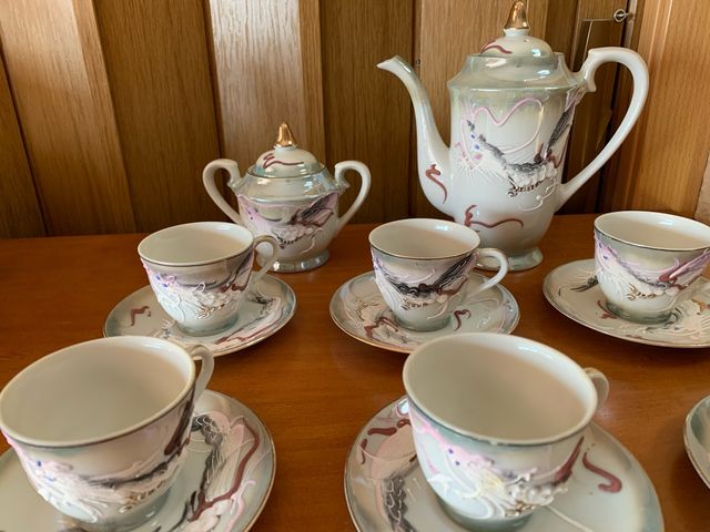 Juego Completo Antiguo de Cafe