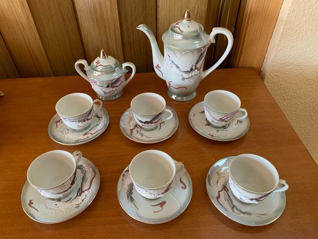 Juego Completo Antiguo de Cafe