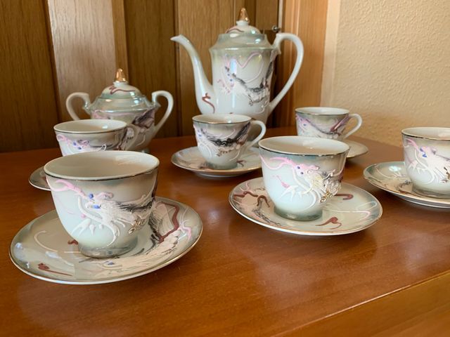 Juego Completo Antiguo de Cafe