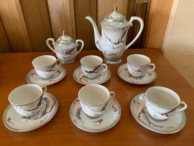 Juego Completo Antiguo de Cafe