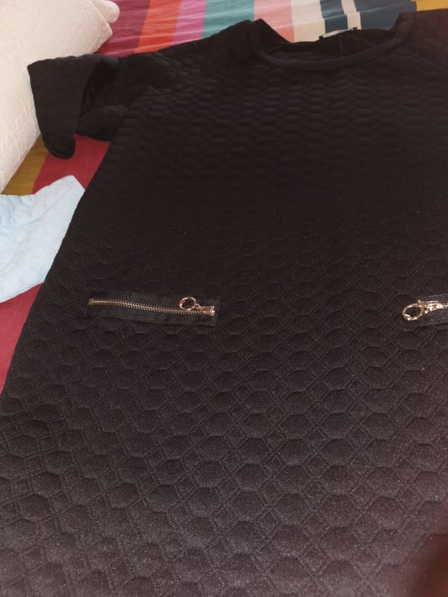 vestido negro nuevo talla xxl