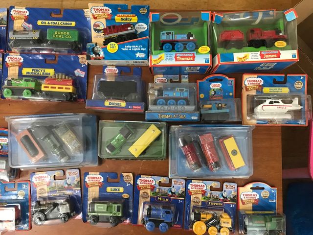 Trenes Thomas y sus amigos (madera) coleccion