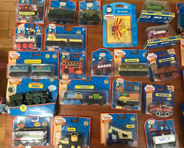 Trenes Thomas y sus amigos (madera) coleccion