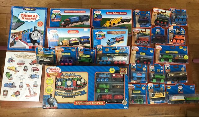 Trenes Thomas y sus amigos (madera) coleccion