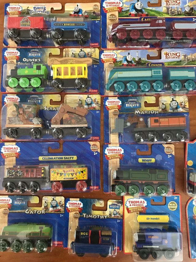 Trenes Thomas y sus amigos (madera) coleccion