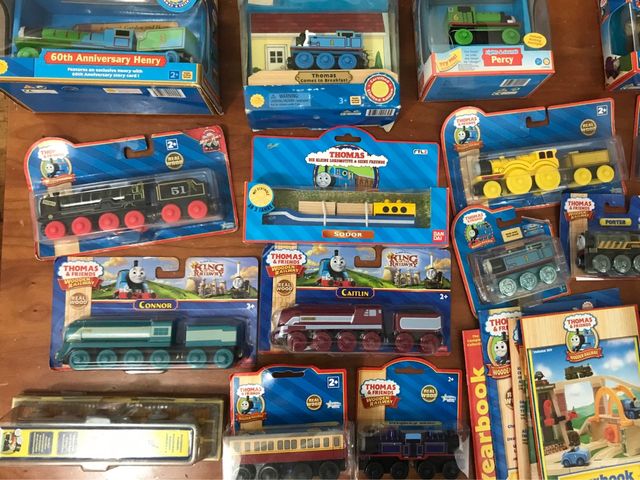 Trenes Thomas y sus amigos (madera) coleccion
