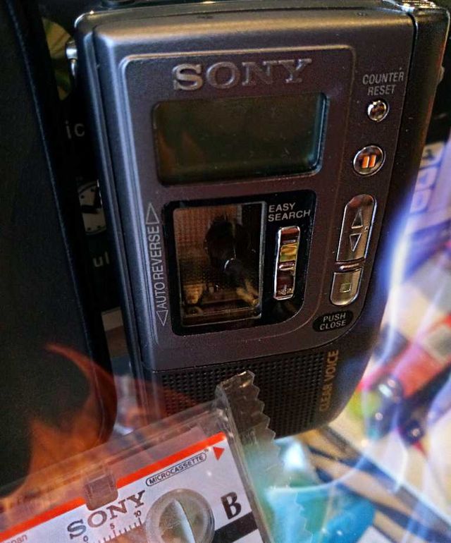 GRAVADOR DE FITA VINTAGE SONY