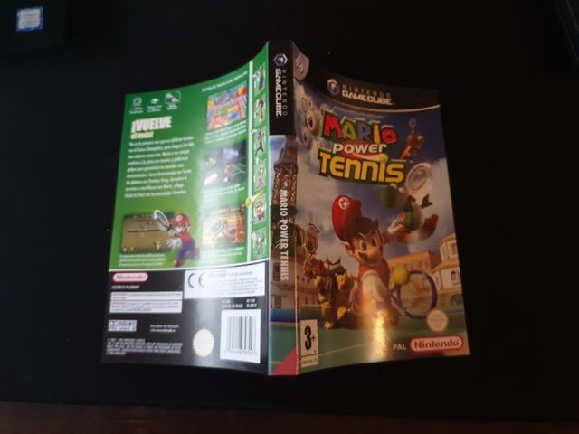 Caratula Mario Power Tennis