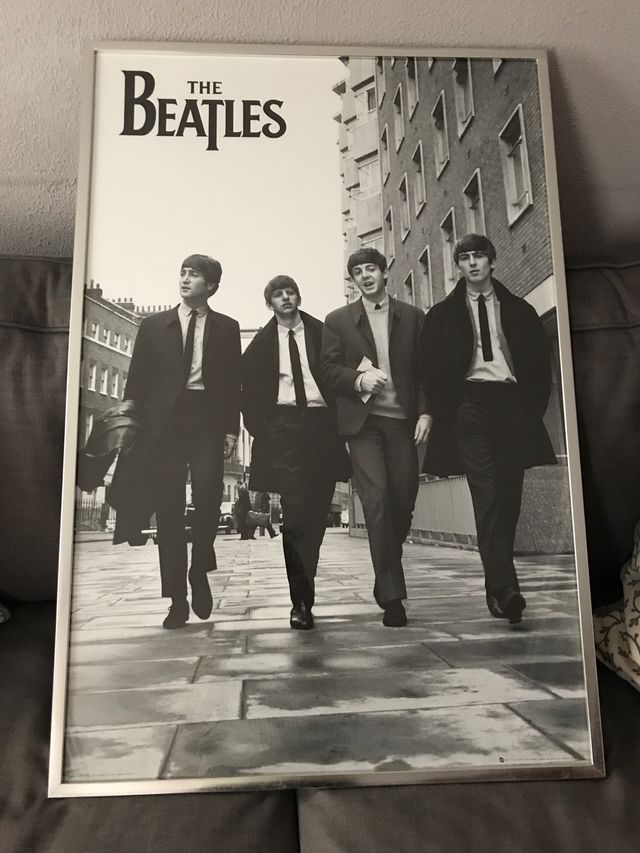 Vendo 2 láminas enmarcadas en color acero