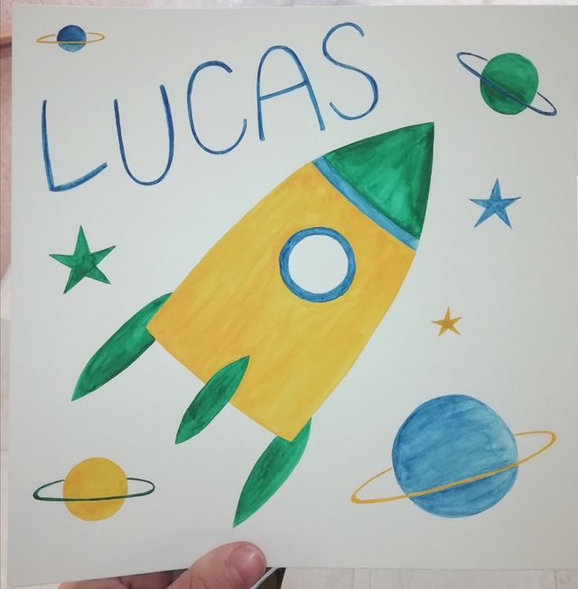 Acuarela personalizada