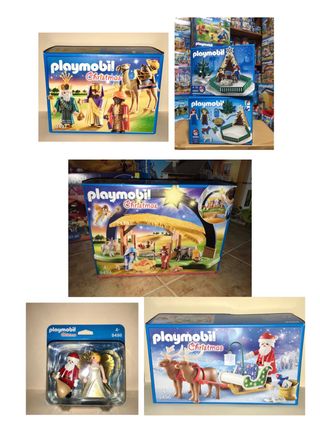 playmobil navidad segunda mano