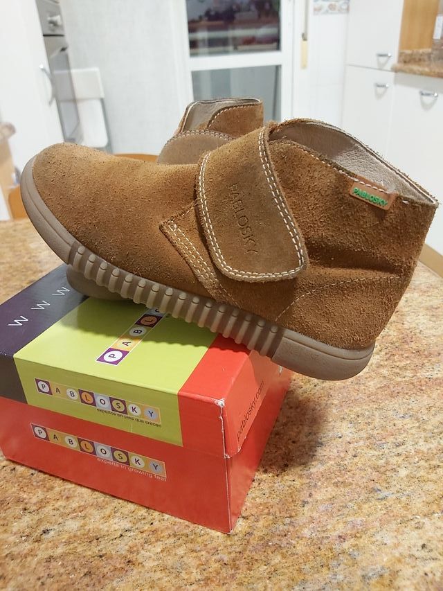 Botas niño serraje PABLOSKI 34