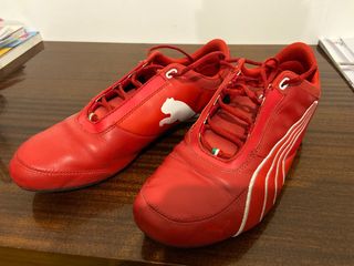 zapatillas puma ferrari rojas