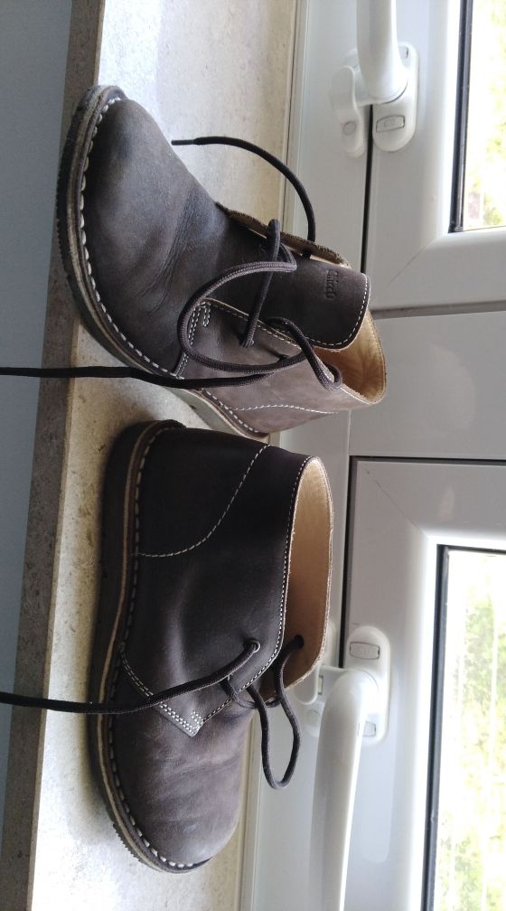 impecables botines de piel Chicco