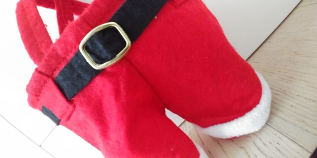 Bolsa para chuches/regalos papa noel navidad