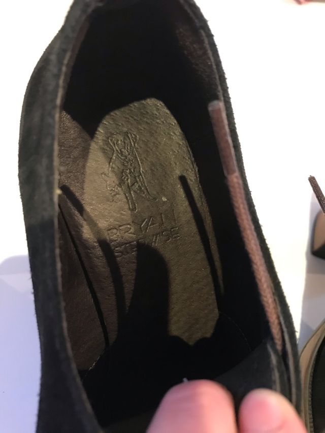 Botines de piel talla 36 marca Bryan Stepwise 