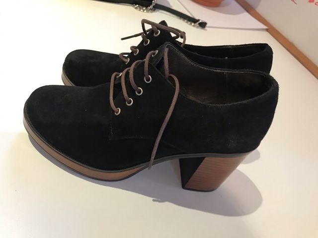 Botines de piel talla 36 marca Bryan Stepwise 