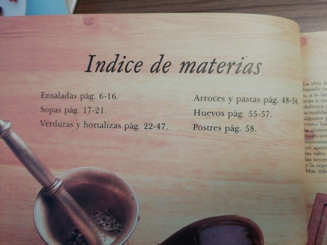 Libros de alimentación y recetas
