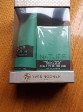 yves rocher nature bois de cedre et citron vert