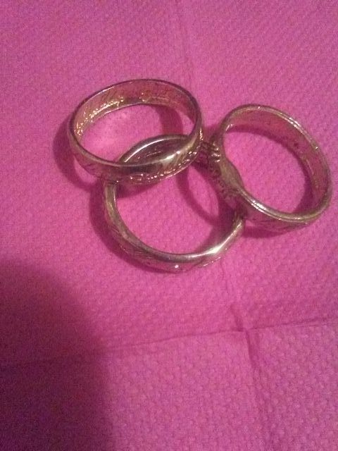 anillos de señor de los anillos..