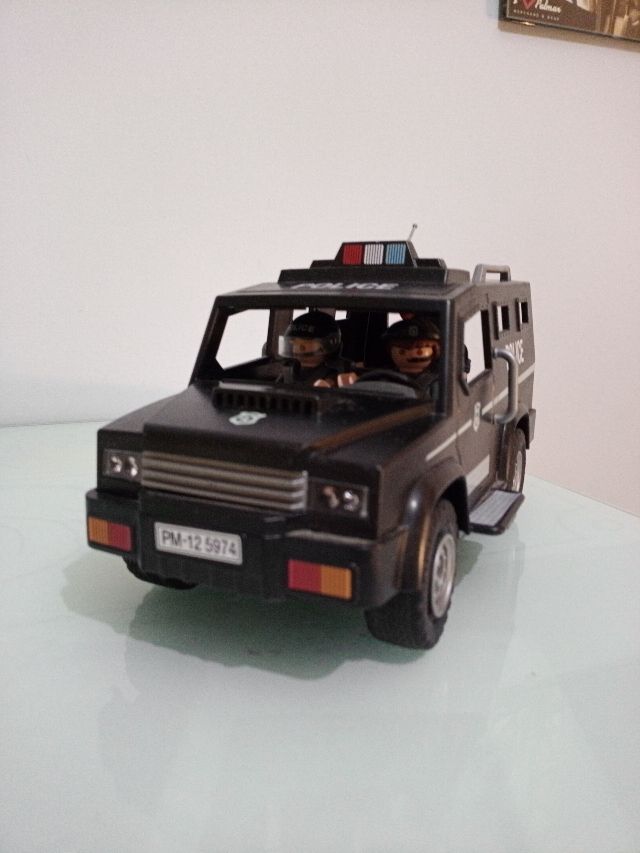 Playmobil coche policía operación especiales