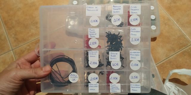 recambios exin,scalextric,patrol,tt nuevo de fabr