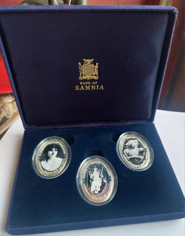Colección Monedas de Plata.The Queen Mother.